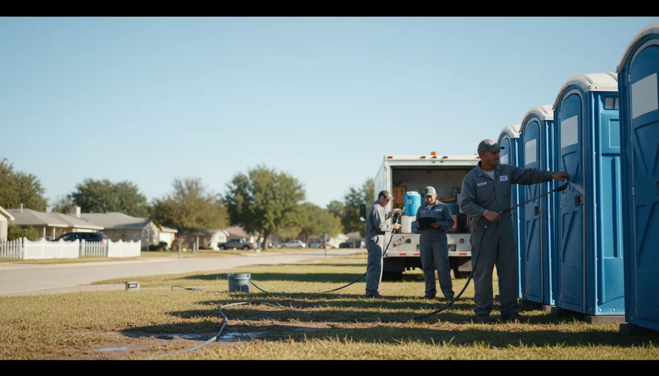 Long-Term Portable Toilet Rental in Port Mansfield, TX near me